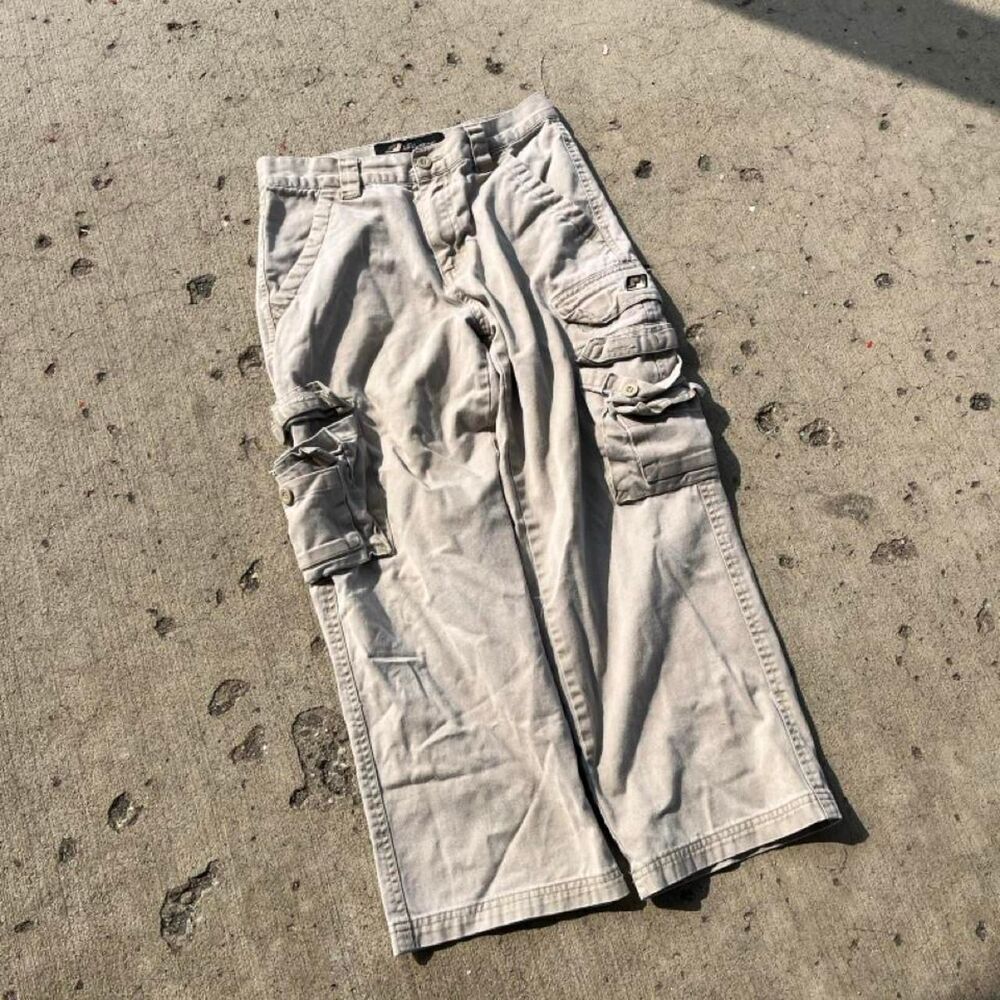 Lee Pipes Kids Streetwear Y2K Cargo Pants
